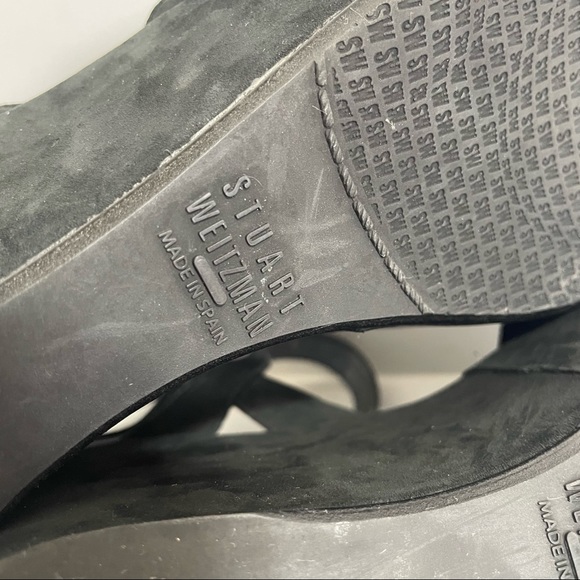 Stuart Weitzman Platform Sandals size 7 - Picture 7 of 8